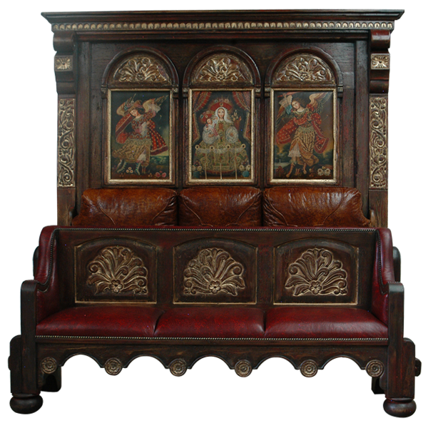 Zoila Bed Kurczyn Spanish Colonial Furniture